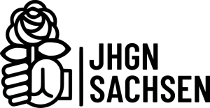Logo der Juso Hochschulgruppen Sachsen
